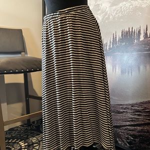 Bobeau Cotton asymmetrical skirt